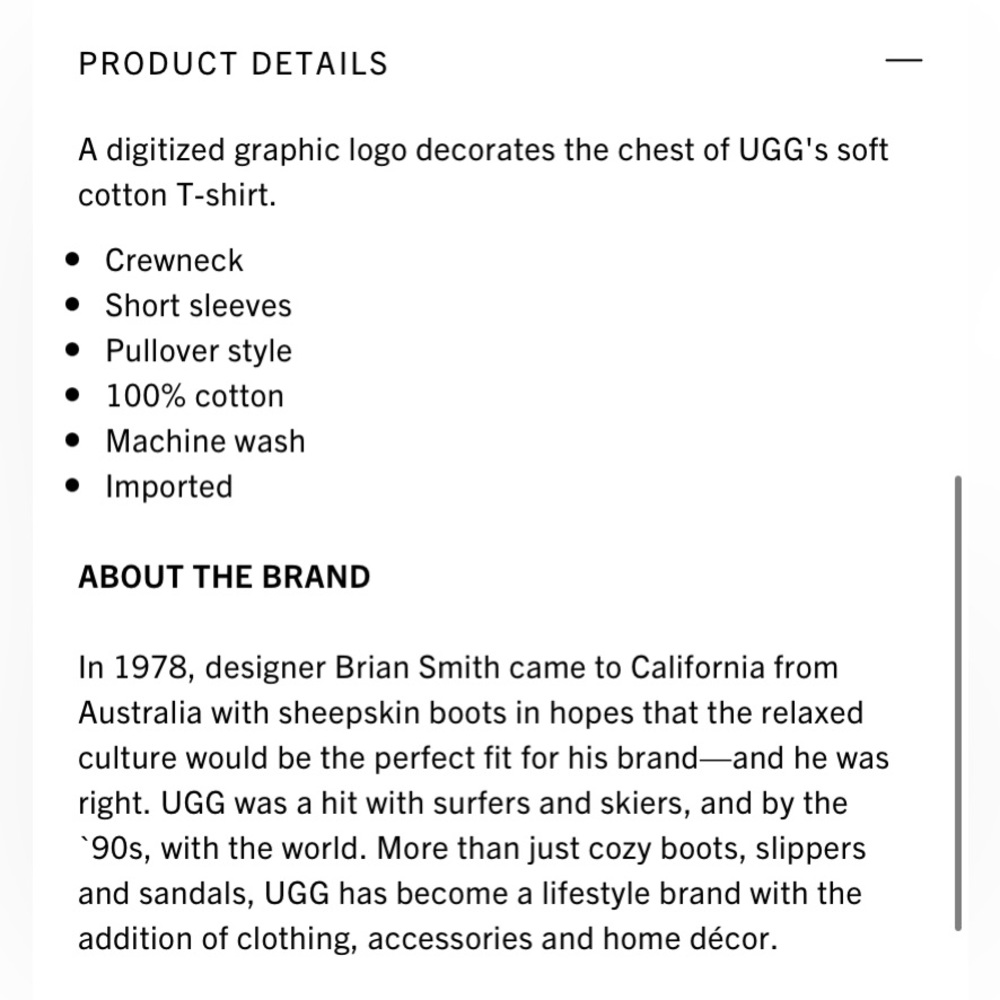 UGG Rhett tee - Picture 4 of 4